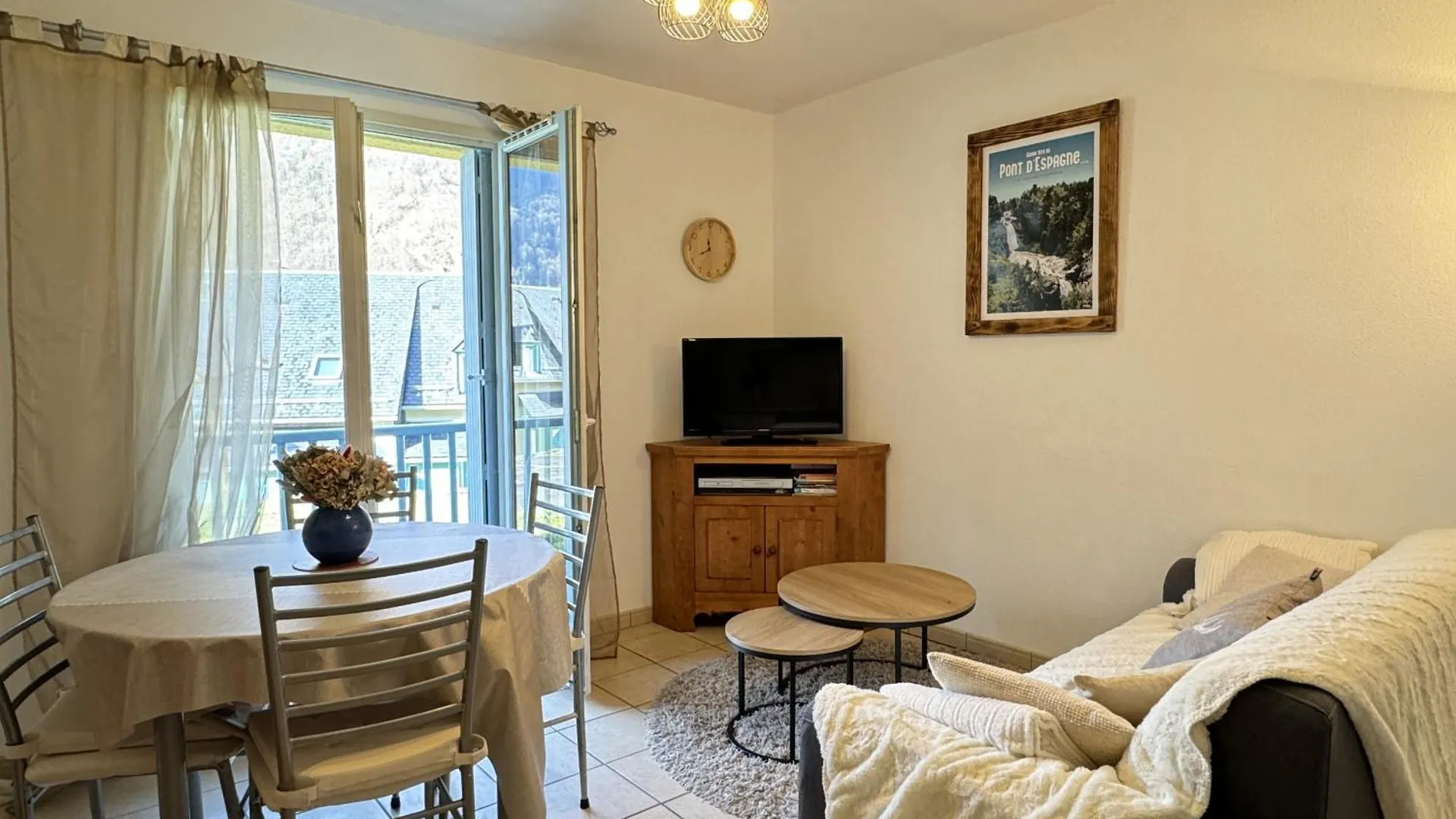 Appartement 2 Chambres Mezzanine 6P - Parking - Balcon - Vue Cauterets